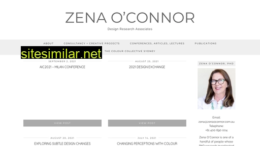 zenaoconnor.com.au alternative sites