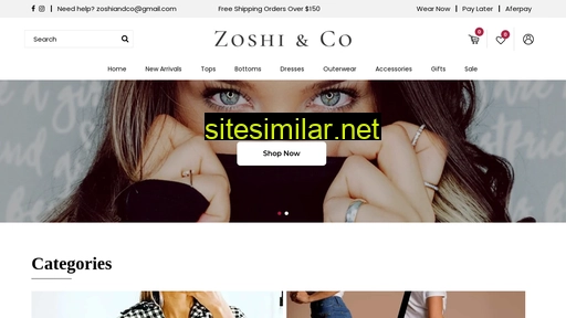 zoshiandco.com.au alternative sites