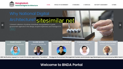 bnda.gov.bd alternative sites