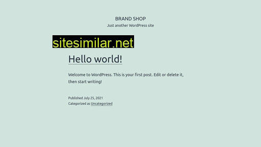 brandshop.com.bd alternative sites