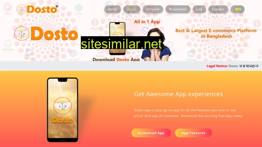 dosto.com.bd alternative sites