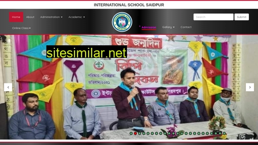 internationalschoolsaidpur.edu.bd alternative sites