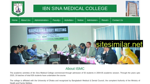 ismc.ac.bd alternative sites