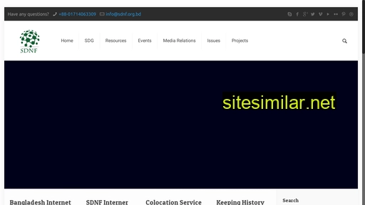 sdnf.org.bd alternative sites