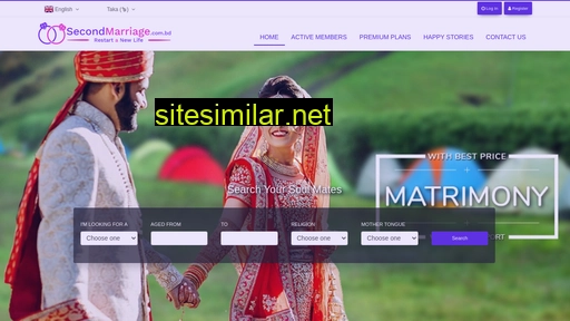 secondmarriage.com.bd alternative sites