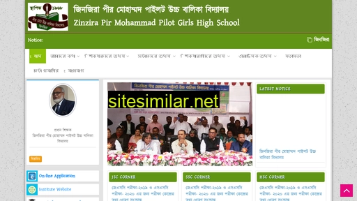 zinzirapmpghs.edu.bd alternative sites