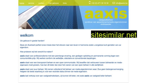 aaxis.be alternative sites