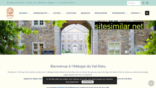 abbaye-du-val-dieu.be alternative sites