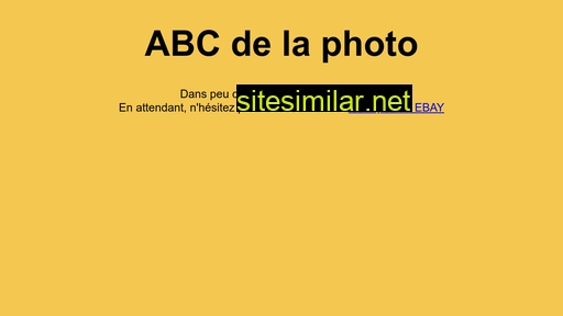 abcdelaphoto.be alternative sites