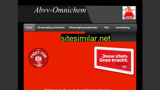 abvv-omnichem.be alternative sites