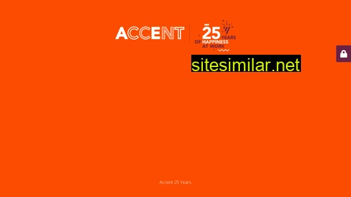 Accent25years similar sites