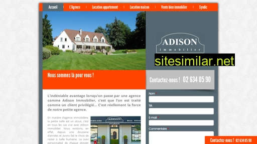 adison-immobilier.be alternative sites