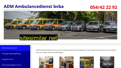 adm-ambulancedienst.be alternative sites
