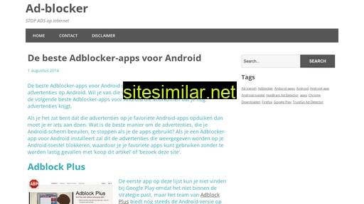 ad-blocker.be alternative sites