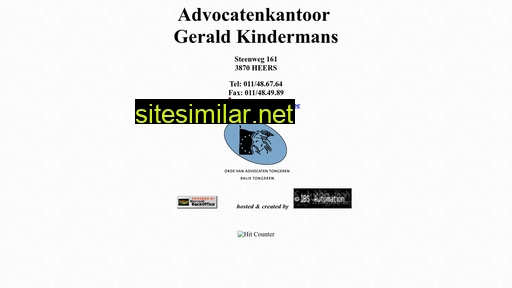 advo-kindermans.be alternative sites