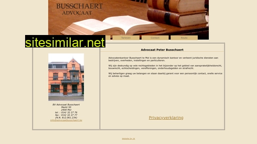 advocaatbusschaert.be alternative sites