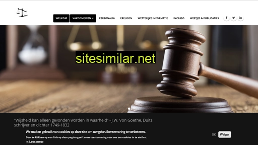 advocaatdejaegher.be alternative sites