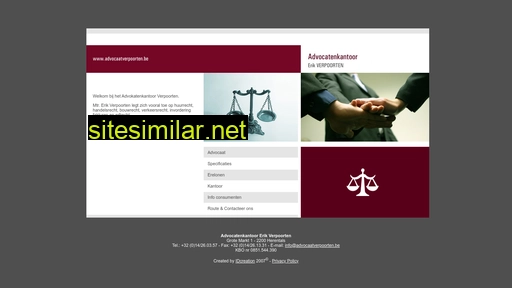 advocaatverpoorten.be alternative sites