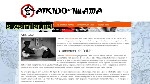 Aikido-iwama similar sites