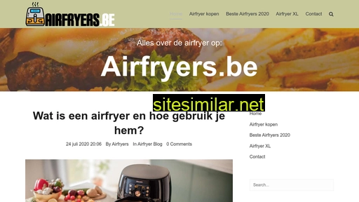 airfryers.be alternative sites