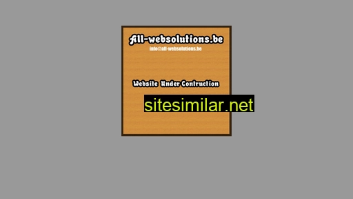 all-websolutions.be alternative sites