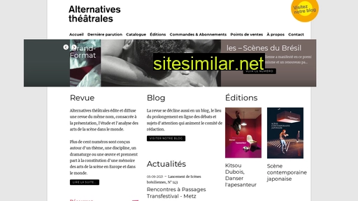 alternativestheatrales.be alternative sites