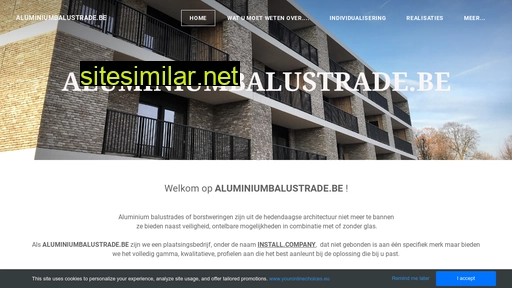 aluminiumbalustrade.be alternative sites