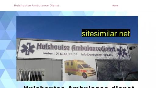 Ambulance-had similar sites