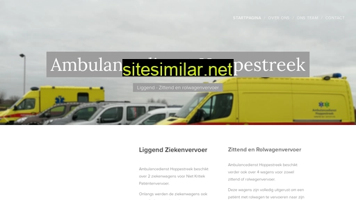 ambulancedienst-hoppestreek.be alternative sites