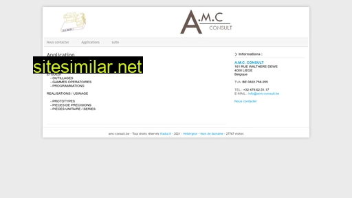 amc-consult.be alternative sites