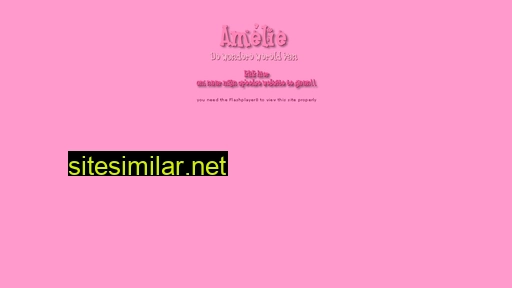 ameliethysen.be alternative sites