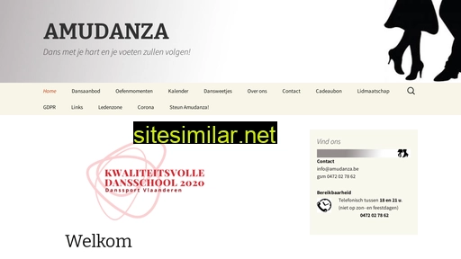 amudanza.be alternative sites