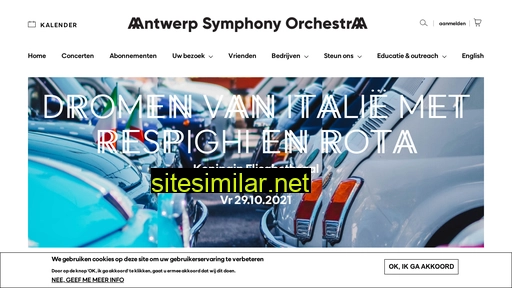 antwerpsymphonyorchestra.be alternative sites