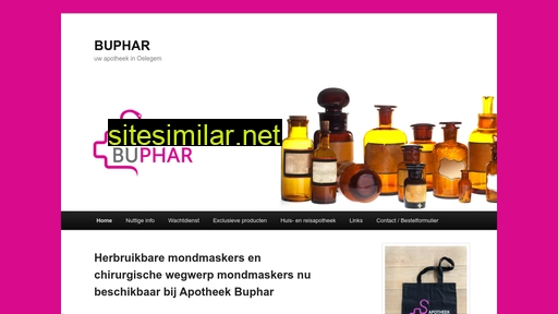 apotheek-buphar.be alternative sites
