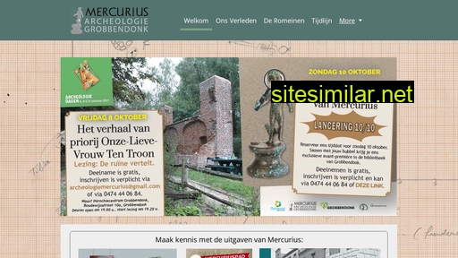 archeologiemercurius.be alternative sites