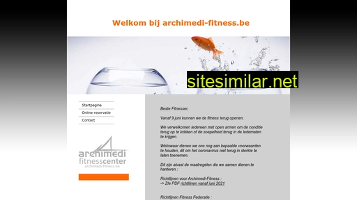 archimedi-fitness.be alternative sites