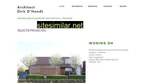 architect-dhondt.be alternative sites