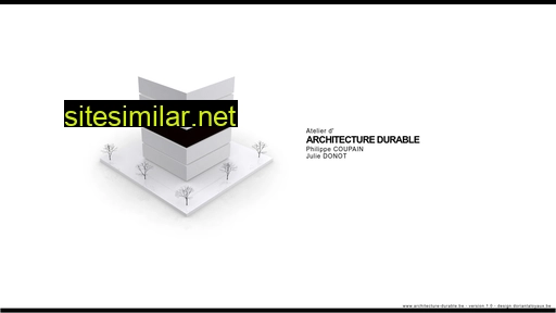 architecture-durable.be alternative sites