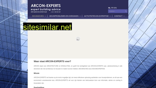 arcon-experts.be alternative sites