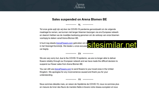 arenabloemen.be alternative sites