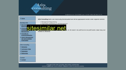 aritsconsulting.be alternative sites