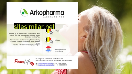 arkopharma-promo.be alternative sites