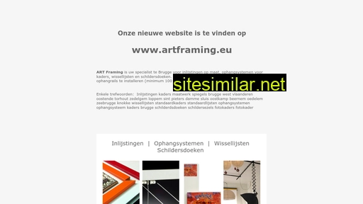 artframing.be alternative sites