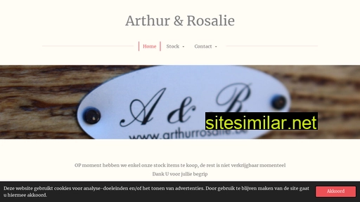 arthurrosalie.be alternative sites