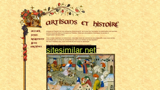 artisans-histoire.be alternative sites
