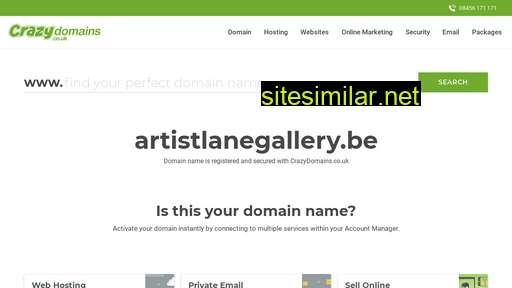 artistlanegallery.be alternative sites