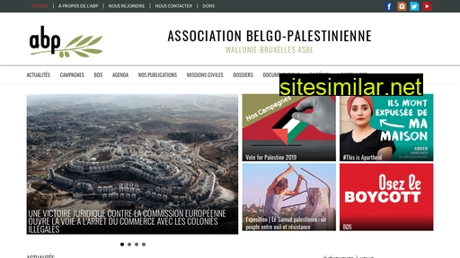 Association-belgo-palestinienne similar sites