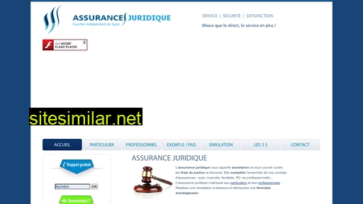 assurancesjuridique.be alternative sites