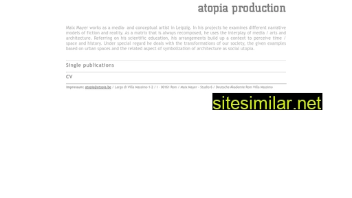 atopia.be alternative sites