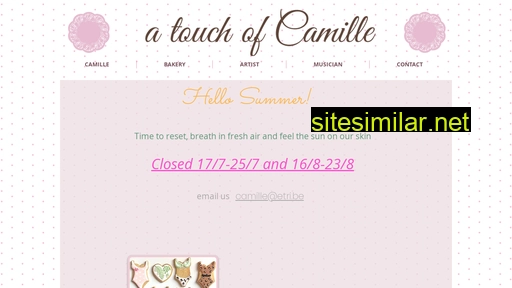 atouchofcamille.be alternative sites